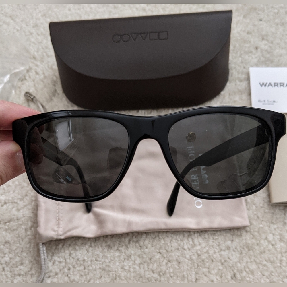 Oliver Peoples polarized black sunglasses - Picture 9 of 10